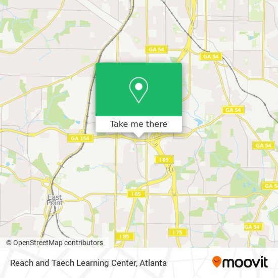 Reach and Taech Learning Center map