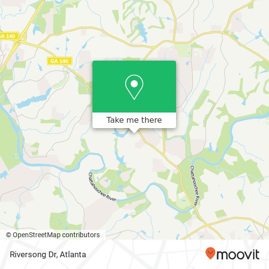 Riversong Dr map