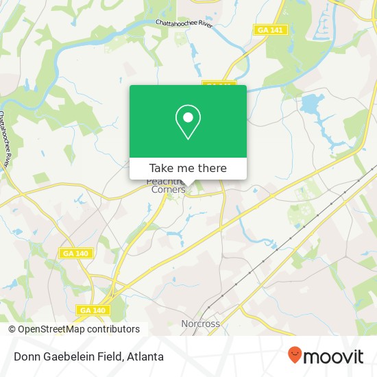 Donn Gaebelein Field map