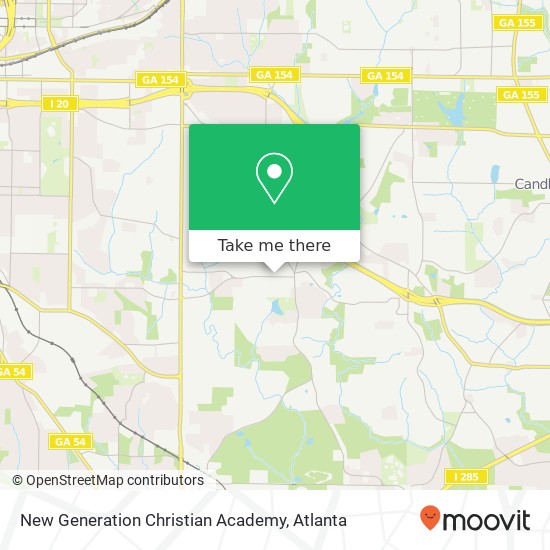 New Generation Christian Academy map