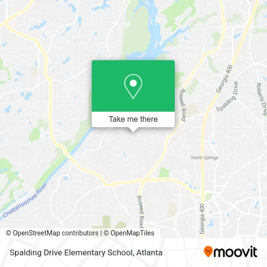 Spalding Drive Elementary School map