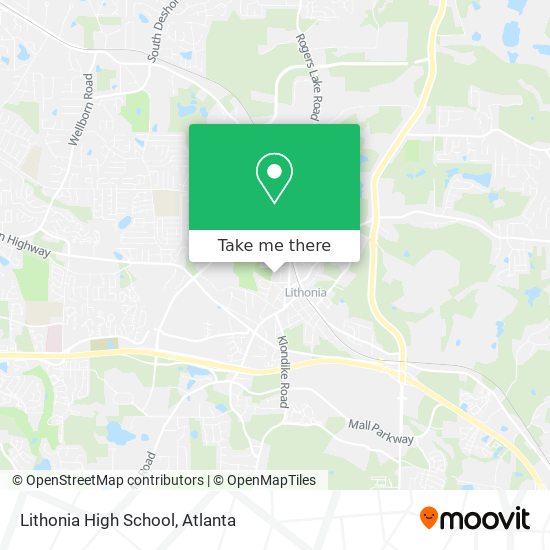 Mapa de Lithonia High School