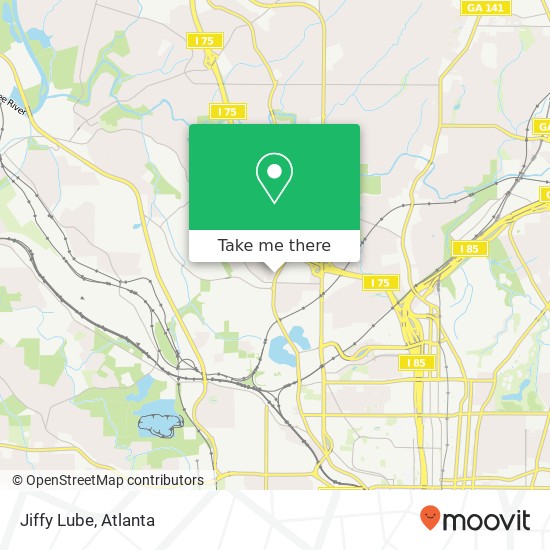 Jiffy Lube map