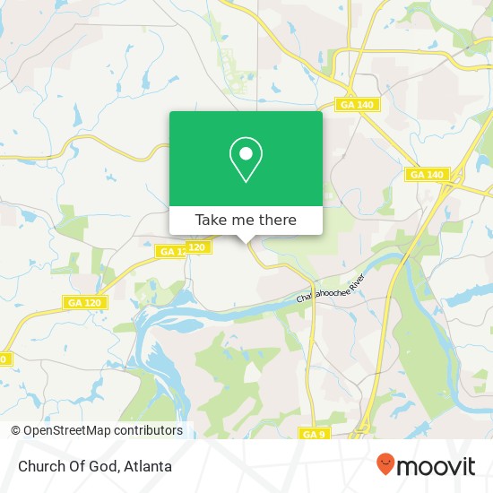 Church Of God map