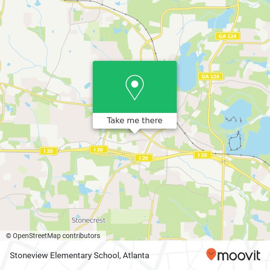 Mapa de Stoneview Elementary School