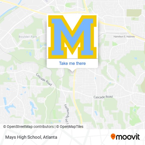 Mays High School map