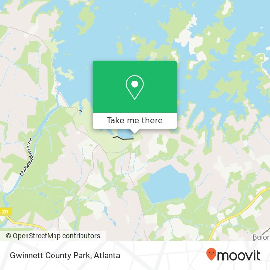 Gwinnett County Park map