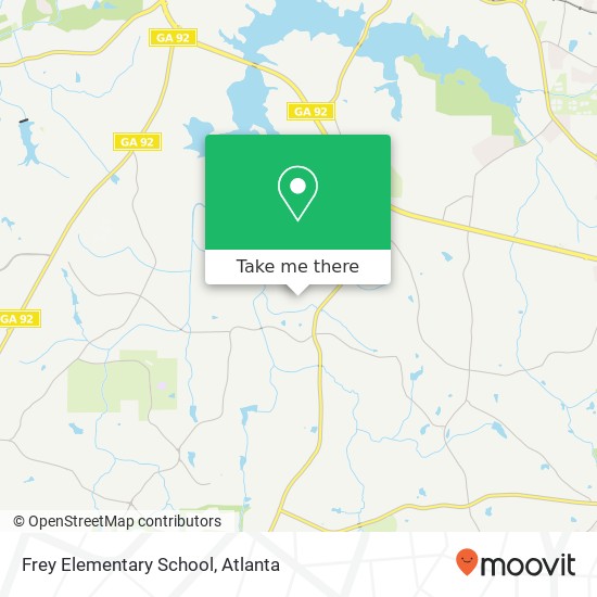 Frey Elementary School map