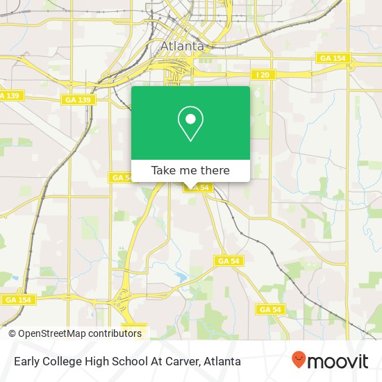 Early College High School At Carver map