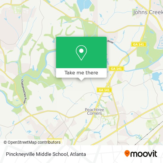 Pinckneyville Middle School map