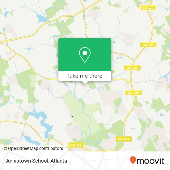 Mapa de Annistown School