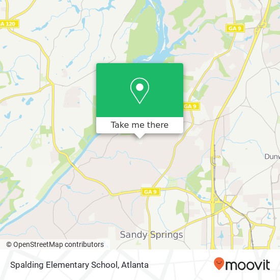 Mapa de Spalding Elementary School