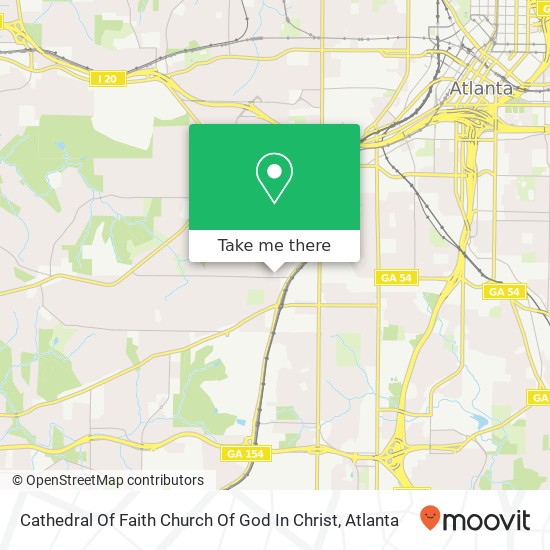 Mapa de Cathedral Of Faith Church Of God In Christ