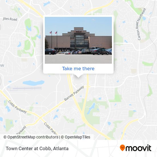 How to get to Town Center at Cobb by Bus?