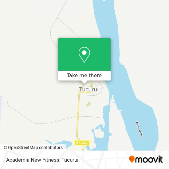 Academia New Fitness map