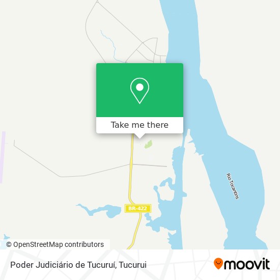 Poder Judiciário de Tucuruí map