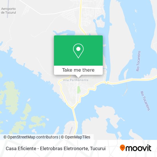 Casa Eficiente - Eletrobras Eletronorte map