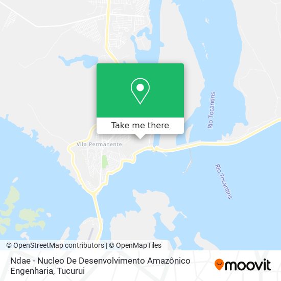 Ndae - Nucleo De Desenvolvimento Amazônico Engenharia map
