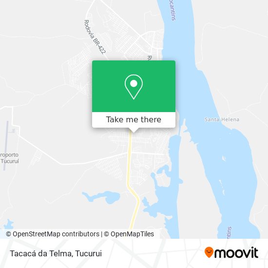 Mapa Tacacá da Telma