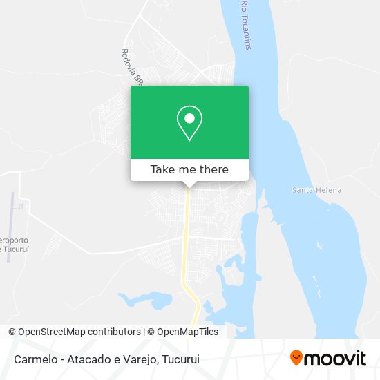 Carmelo - Atacado e Varejo map