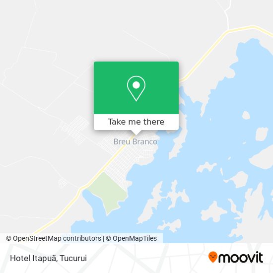 Hotel Itapuã map