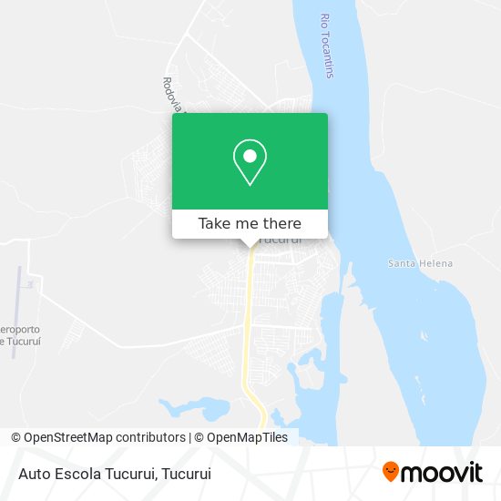 Auto Escola Tucurui map