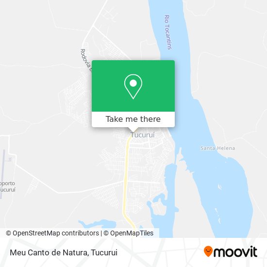 Meu Canto de Natura map