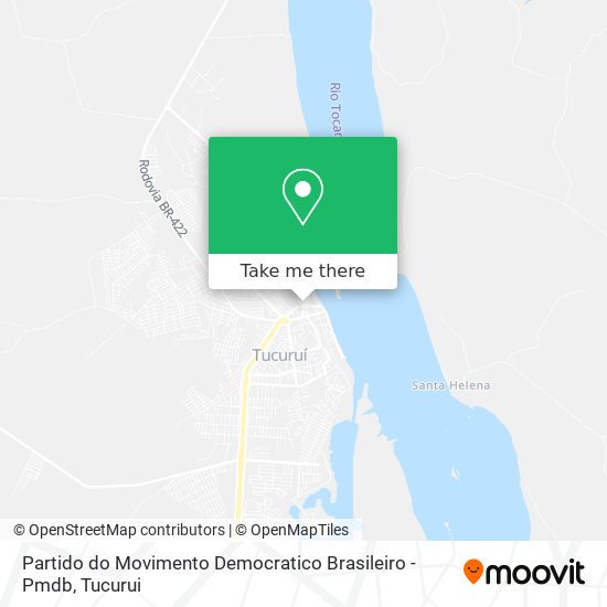 Partido do Movimento Democratico Brasileiro - Pmdb map