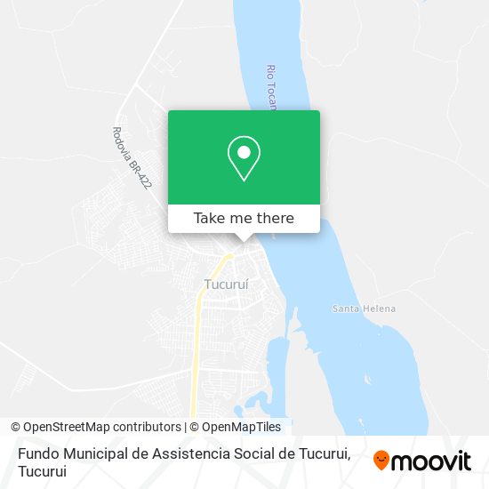 Fundo Municipal de Assistencia Social de Tucurui map