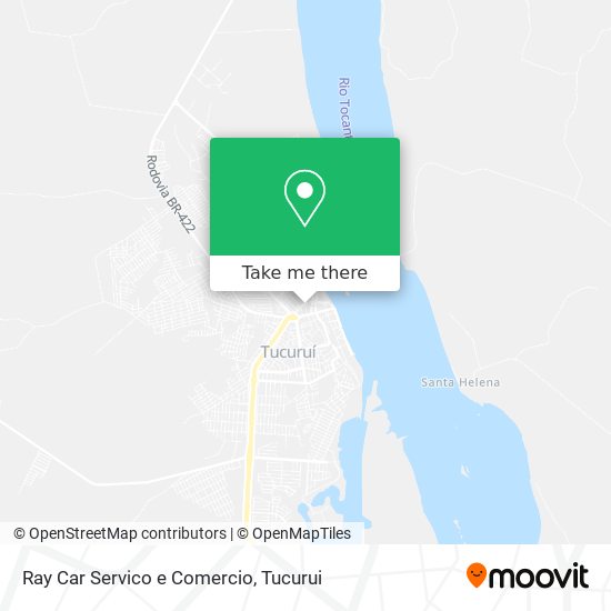 Ray Car Servico e Comercio map