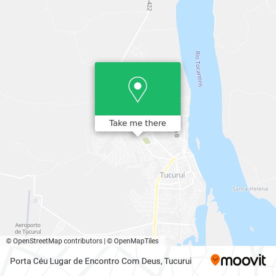 Mapa Porta Céu Lugar de Encontro Com Deus