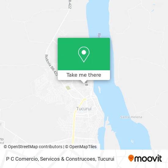 P C Comercio, Servicos & Construcoes map