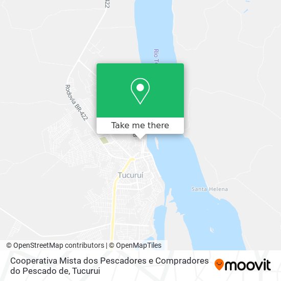 Cooperativa Mista dos Pescadores e Compradores do Pescado de map