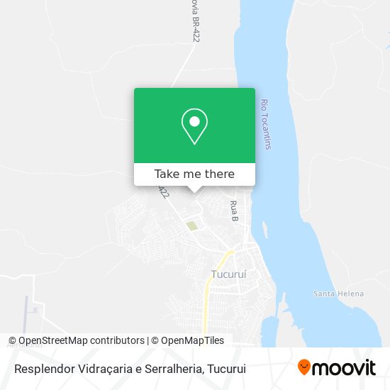 Resplendor Vidraçaria e Serralheria map