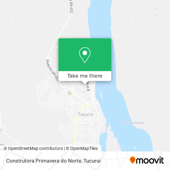 Construtora Primavera do Norte map