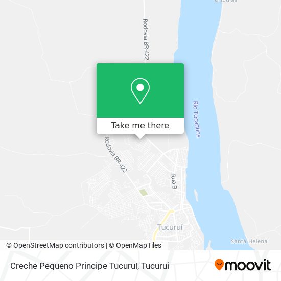Creche Pequeno Principe Tucuruí map
