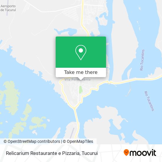 Relicarium Restaurante e Pizzaria map