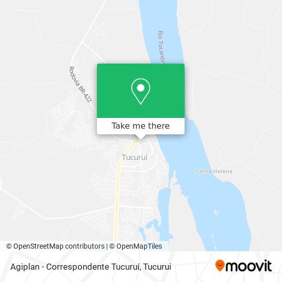 Mapa Agiplan - Correspondente Tucuruí