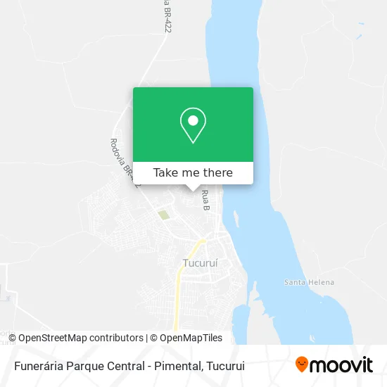 Funerária Parque Central - Pimental map