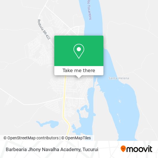 Barbearia Jhony Navalha Academy map