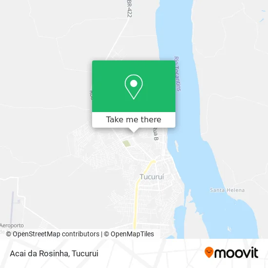 Acai da Rosinha map