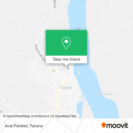 Acai Paraiso map