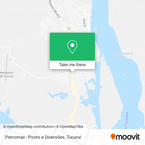 Petromax - Posto e Diversões map