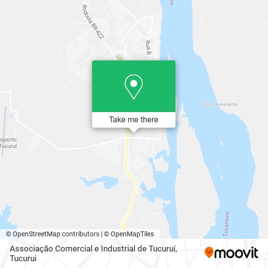 Associação Comercial e Industrial de Tucuruí map