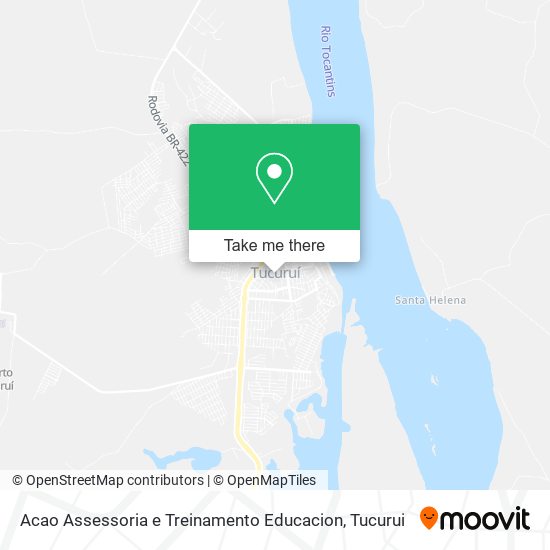 Acao Assessoria e Treinamento Educacion map