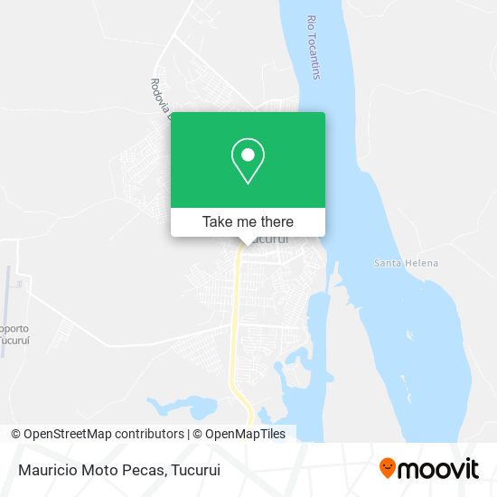 Mauricio Moto Pecas map