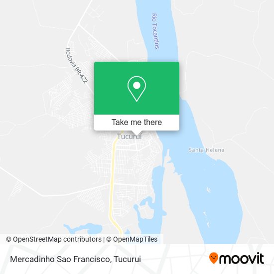 Mapa Mercadinho Sao Francisco