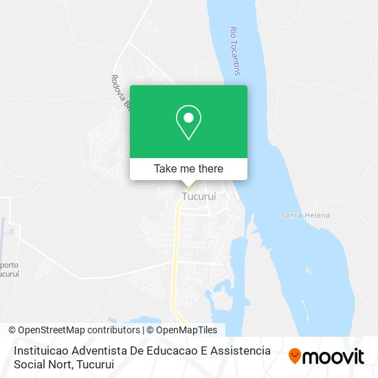 Instituicao Adventista De Educacao E Assistencia Social Nort map