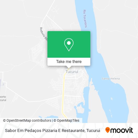 Sabor Em Pedaços Pizzaria E Restaurante map