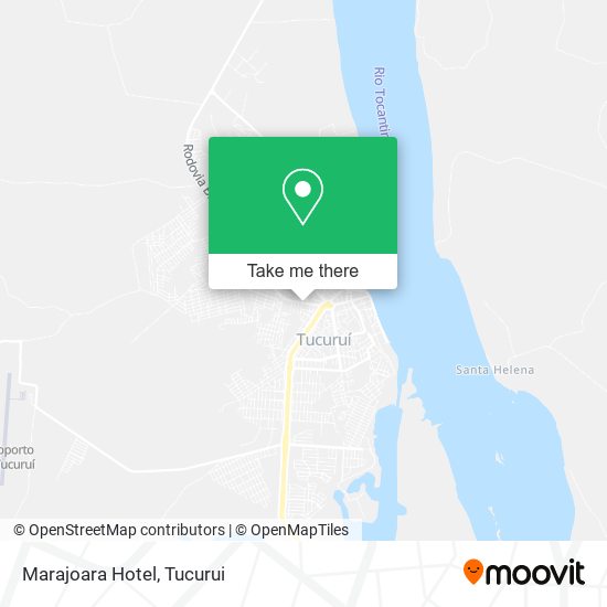 Mapa Marajoara Hotel